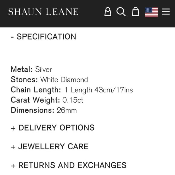 Shaun Leane Cherry Blossom Flower pendant - Picture 2 of 2